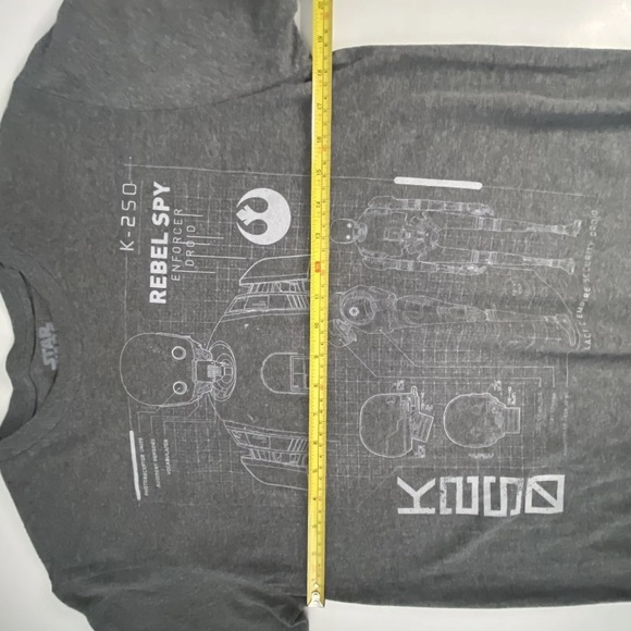 Star Wars FIFTH SUN Men’s Gray T-shirt Size M - Picture 6 of 6